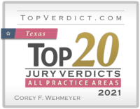 2021 top 20 verdicts