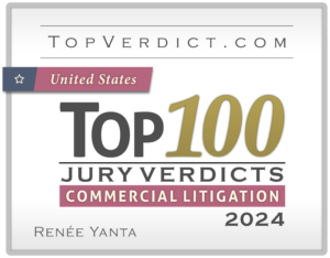attorney-badge-top-100-commercial-litigation-verdicts-united-states-2024-renee-yanta